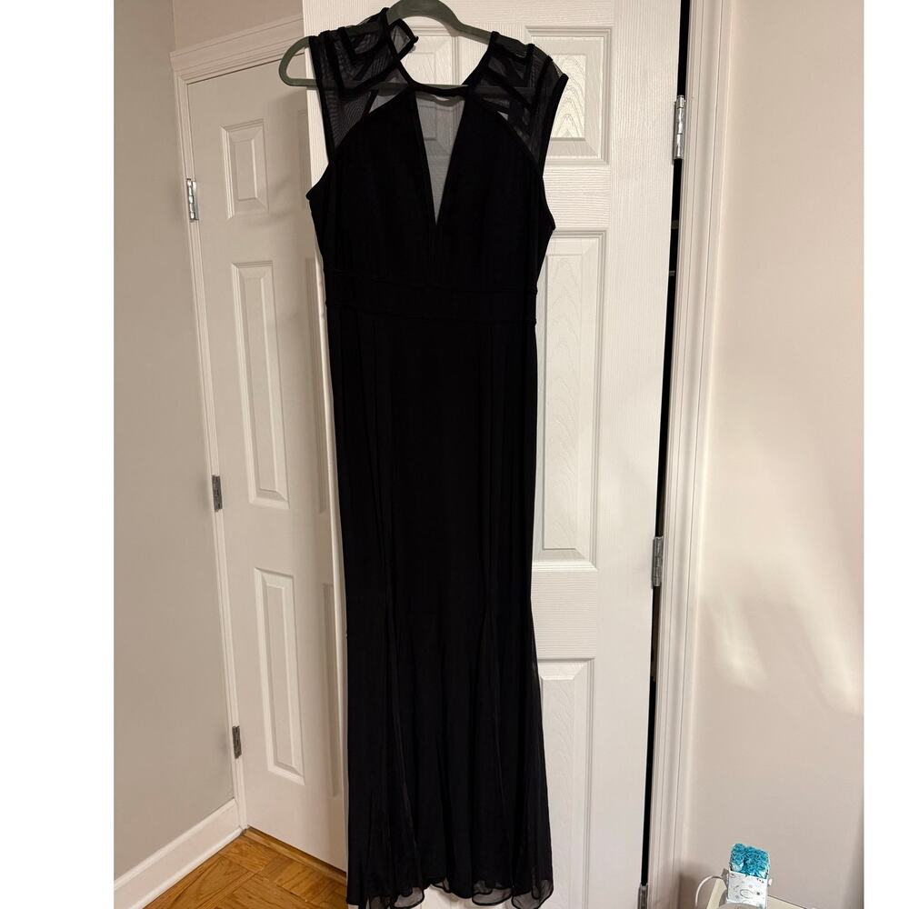 Black Long Gown Dress size 16